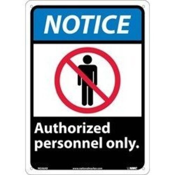 NOTICE, AUTHORIZED PERSONNEL, NGA6P, Nmc, Mfr#: NGA6P